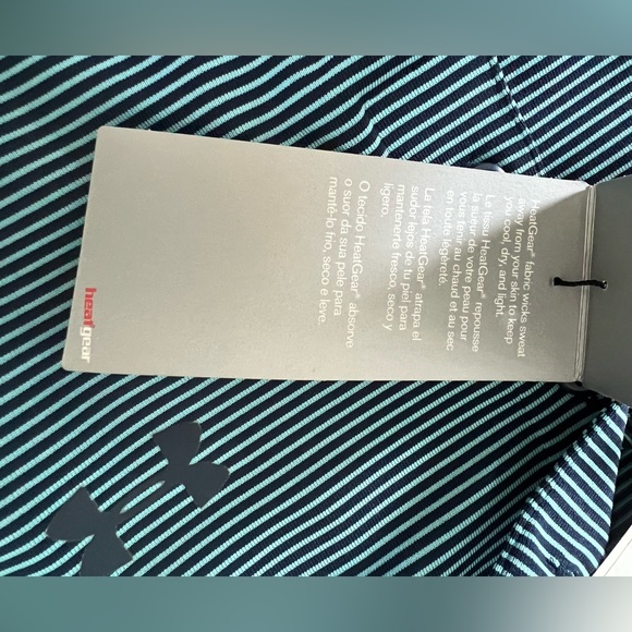 🔥Under Armour Men's Stripe Performance Polo 1321344 448 SIZE SMALL NWT $60.00 - Picture 12 of 16